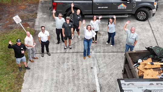 The Endless Summer Roofing Co. team